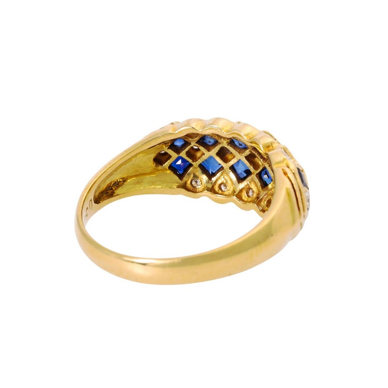 Ring with 17 Diamonds of Approx. 0.17ct For Sale at 1stDibs
