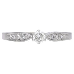 Ring with 7 Diamonds Too. 0.22ct