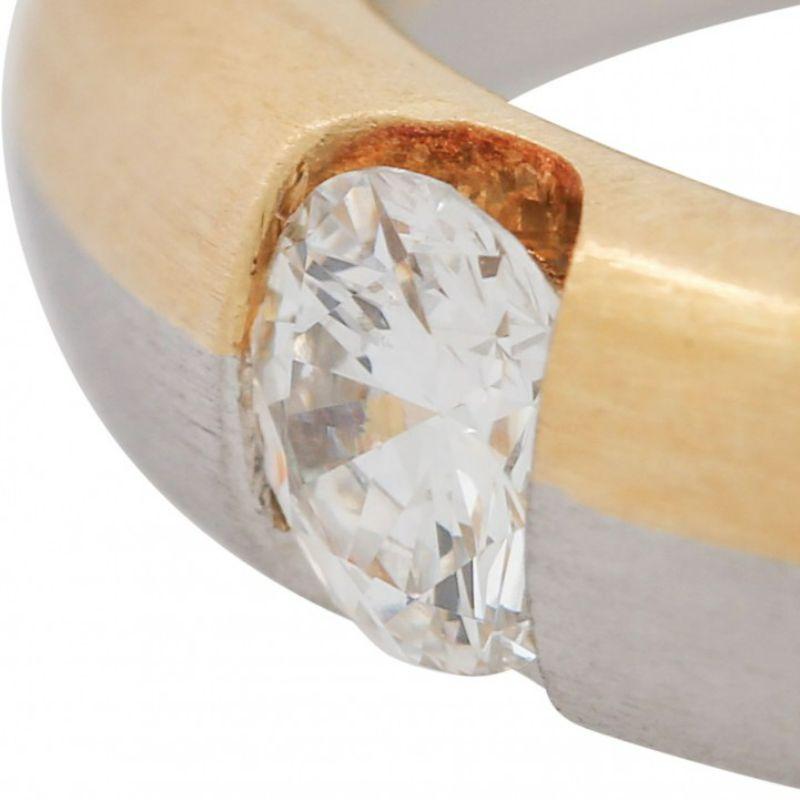 Ring mit einem Brillanten von 0,24 Karat (Brillantschliff) im Angebot