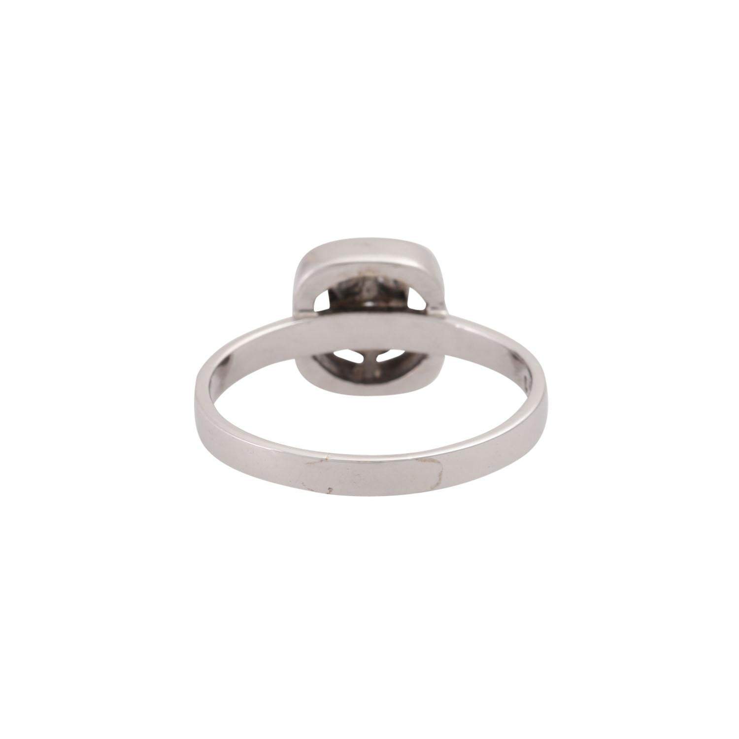 Brilliant Cut Ring with Brilliant, 0.50 Ct, Approx. White 'H'/Vvs, For Sale