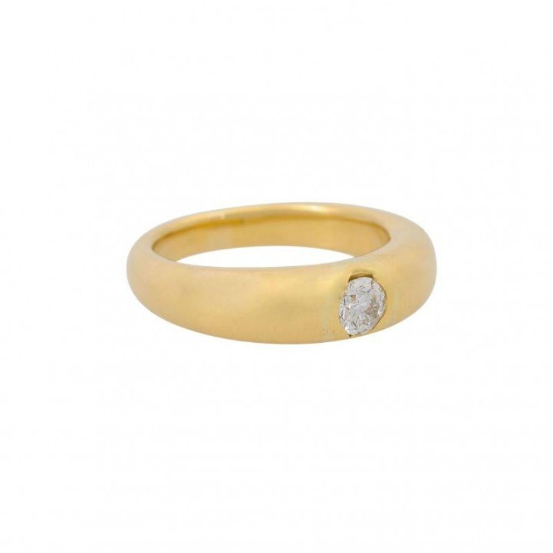 Gürtel leicht berieben, GG 18K, 11.9, RW: 55, 21. Jahrhundert, solide Ausführung.

 Ring mit Brillant ca. 0,3 ct, ca. WHITE (H) /P2, Ringschiene leicht abgeschliffen, 18K YG, 11.9, Ringgröße 55, 21. Jahrhundert, solide Verarbeitung.