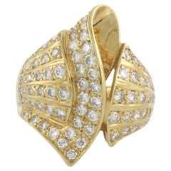 Anillo con diamante talla brillante sup a 1,80ct Oro de 18k 8,2 gramos