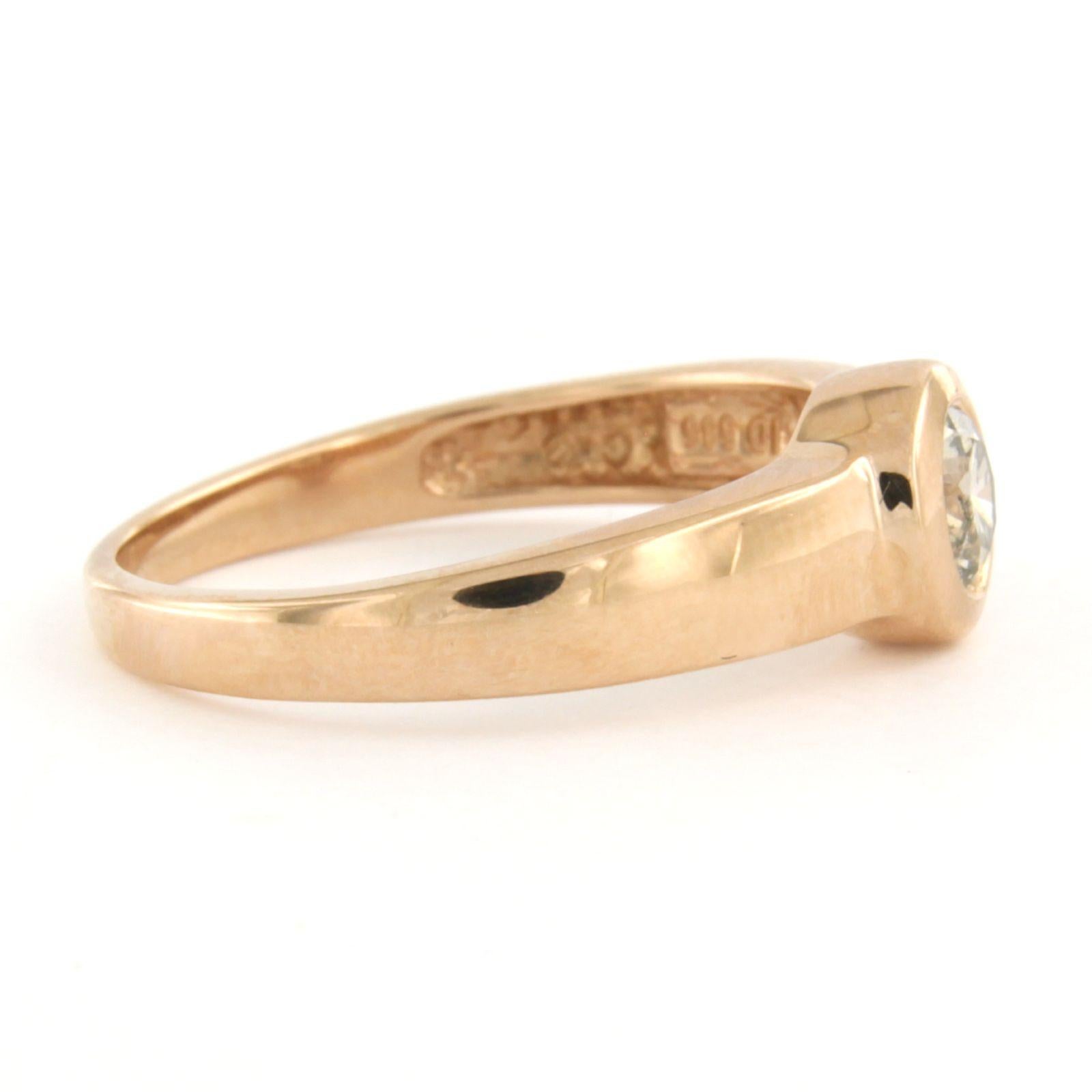 Anello solitario in oro rosa 14k con diamante taglio brillante fino a 0,47 carati - Up & Up - Piqué - misura US 9 - EU 19 (59)

Descrizione dettagliata:

La parte superiore dell'anello misura 7,4 mm di larghezza e 4,3 mm di altezza.

Peso: 4.1
