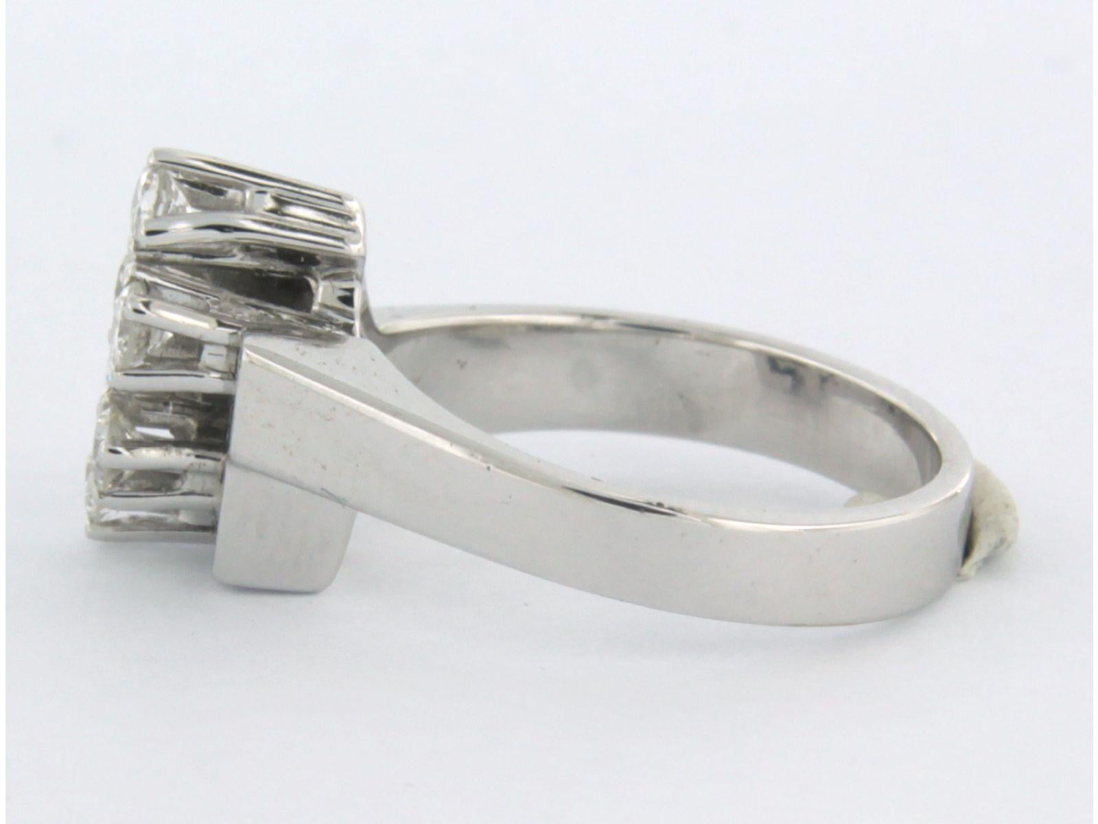 Ring with brilliant cut diamonds 0.30 ct 14k gold (Brillantschliff) im Angebot