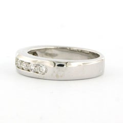 Anello con diamanti taglio brillante fino a 0,60ct in oro 18k 7,8 grammi