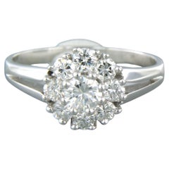 Anillo con diamantes talla brillante de hasta 1,00 ct Oro de 14k 5,6 gramos