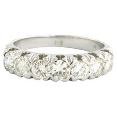 Bague avec diamants taille brillant Up & Up 1.75 ct Or blanc 18k