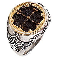 Ring with Bronze Coin, Dimitrios Exclusive D227
