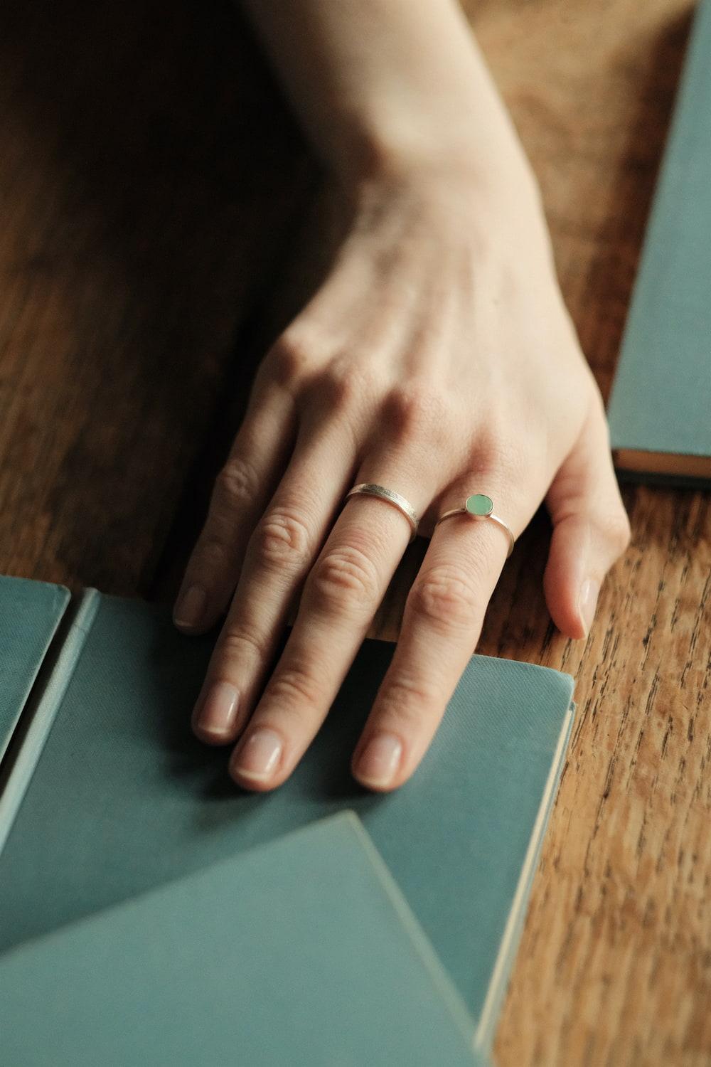 Our silver ring with the stone of energizing turquoise shade is made for you if you love subtle yet eye-catching accessories. Wear it to add a splash of colour to any of your outfits. 

The ring is adorned with chrysoprase, stone that stimulates