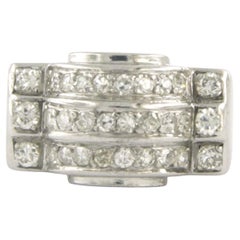 Antique Ring with diamonds Platinum