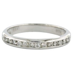 Ring with diamonds up to 0.31ct Platinum