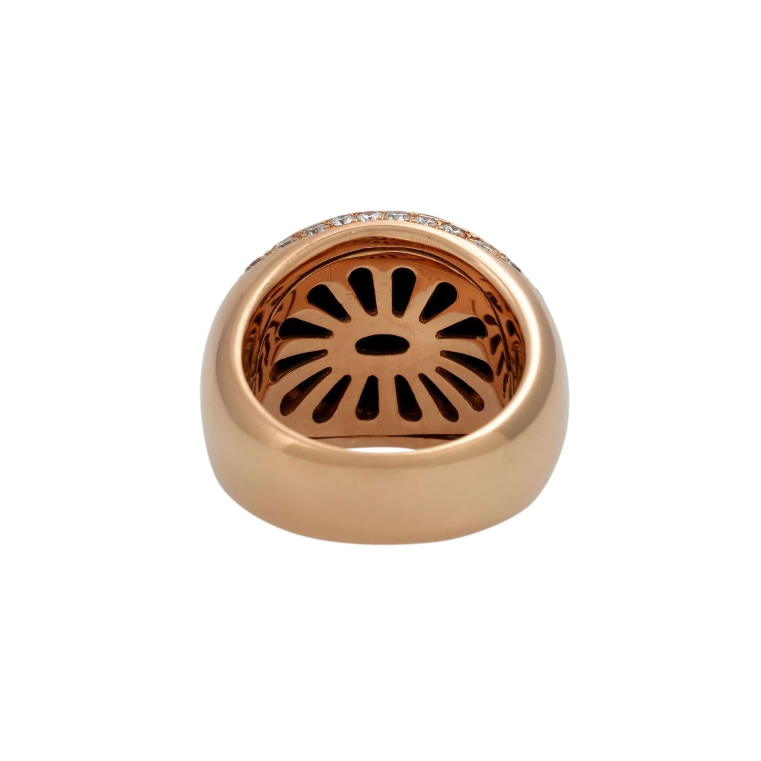 Cabochon Ring with ebony cabochon For Sale