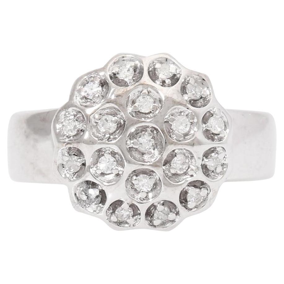 Ring with Eight, Cant Diamonds For Sale