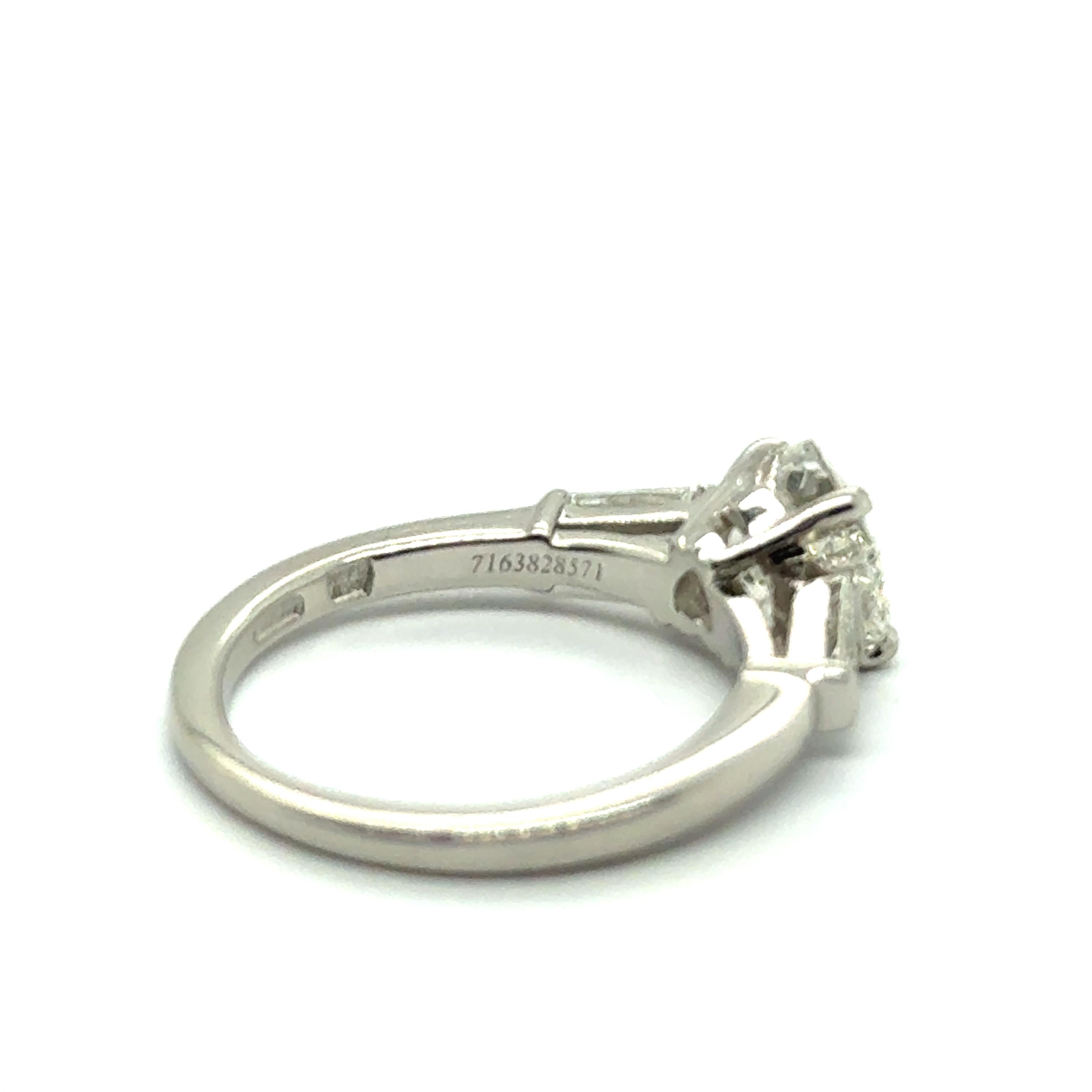 Heart Cut Ring with Heart Shaped Diamond in Platinum 950 by Bvlgari For Sale