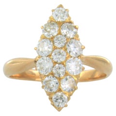 Diamant-Cluster-Ringe