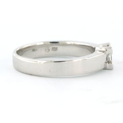Ring mit Prince Diamond mit bis zu 0,37ct 18k Weißgold 5,0 Gramm