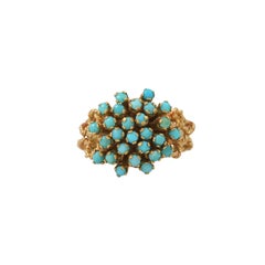 Ring with Small Turquoise