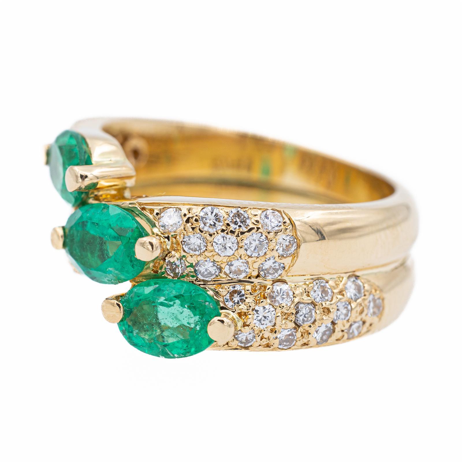 Oval Cut Ring Yellow Gold Diamond For Sale