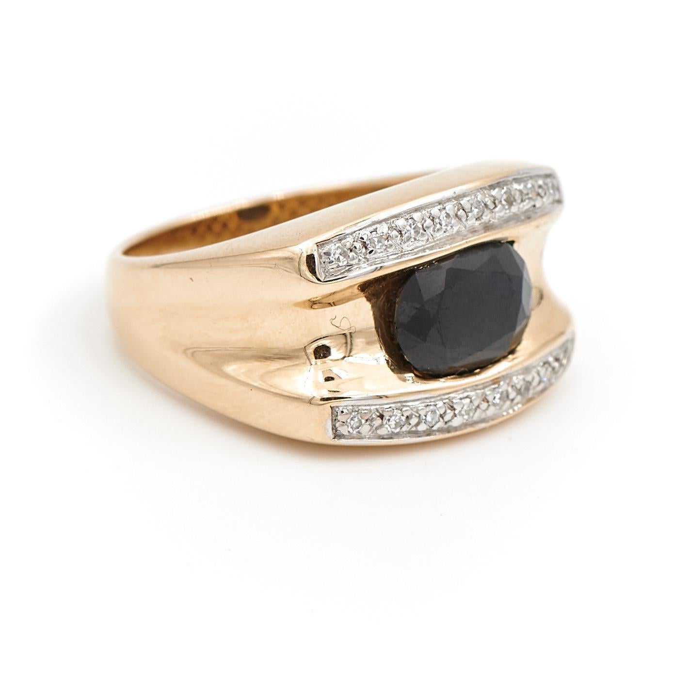 Ring Gelbgold im Zustand „Hervorragend“ in PARIS, FR