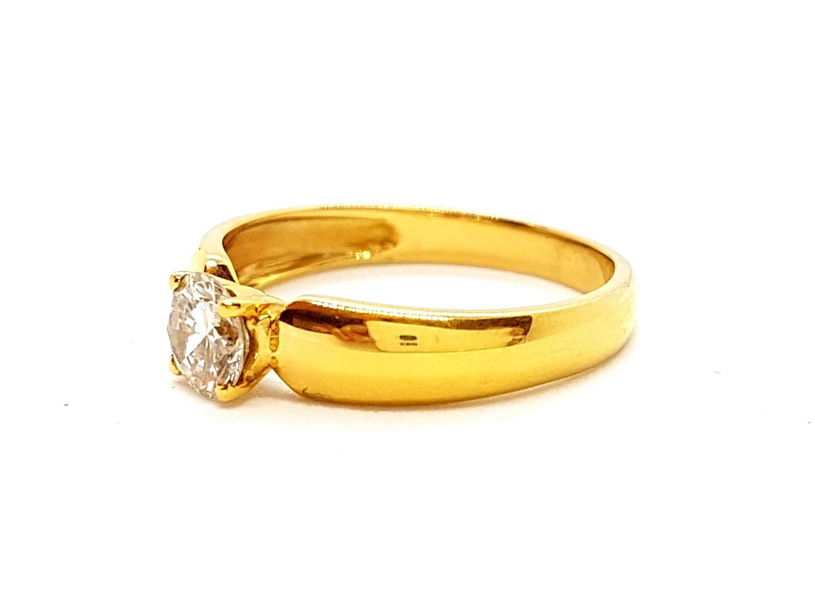 Ring Yellow GoldDiamond For Sale 6