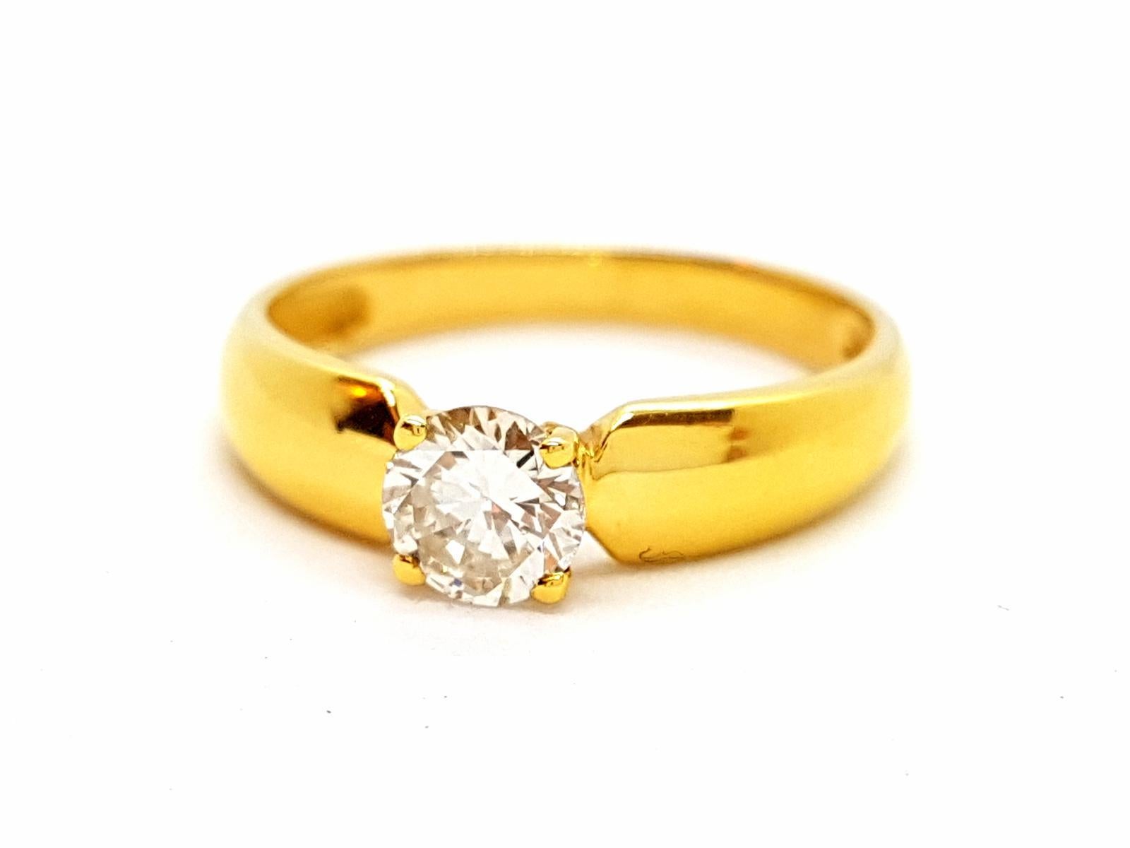 Ring Yellow GoldDiamond For Sale 7