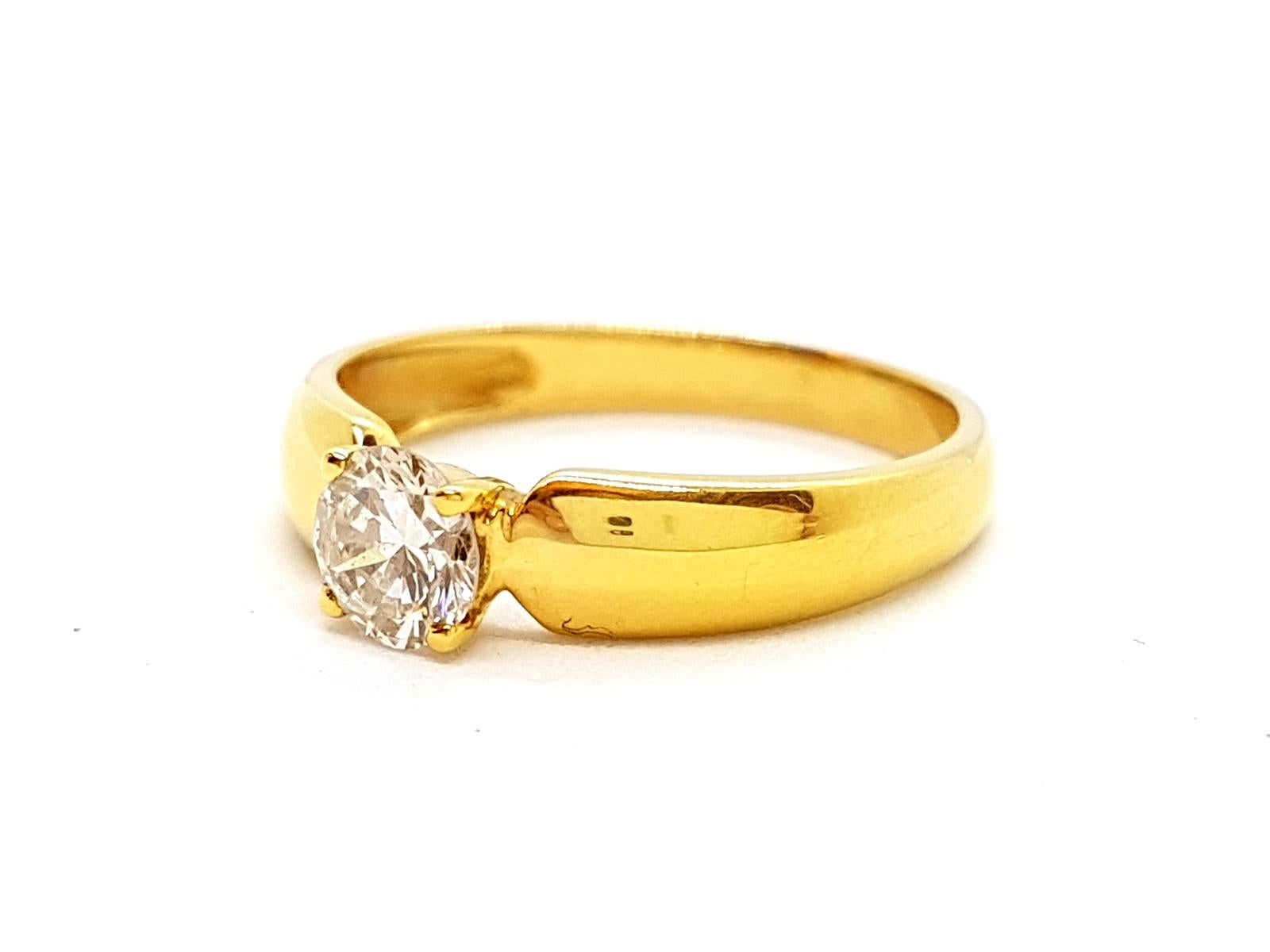 Ring Yellow GoldDiamond For Sale 8