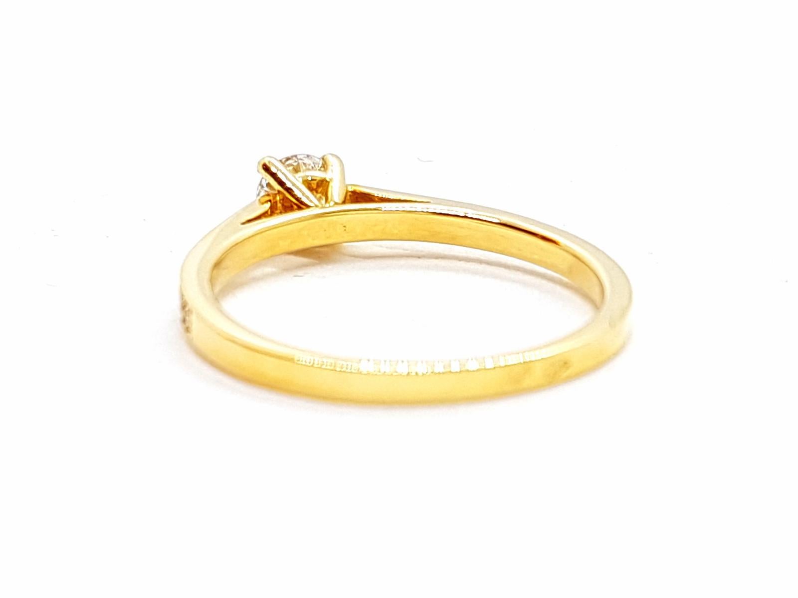 Ring Yellow GoldDiamond For Sale 11