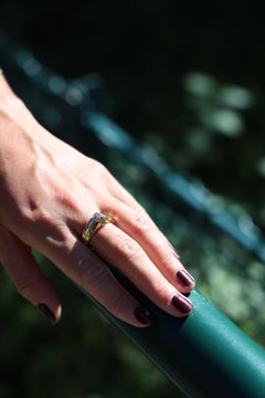 Ring Yellow Gold Diamond