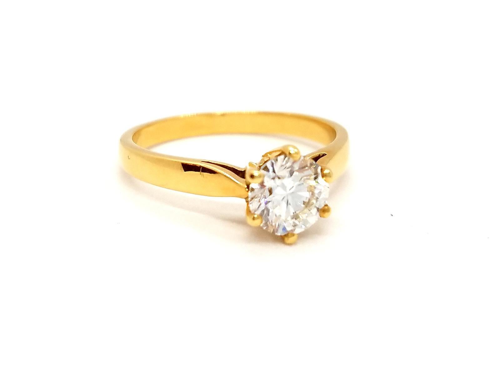 Women's Ring Yellow GoldDiamond For Sale