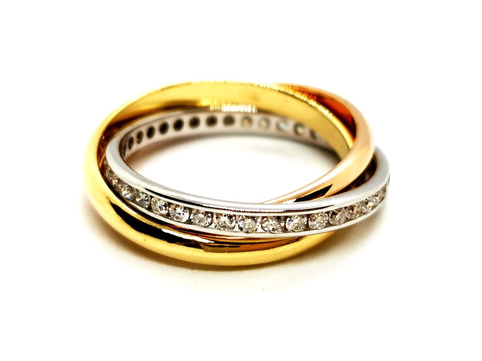 Women's Ring Yellow Gold Diamond