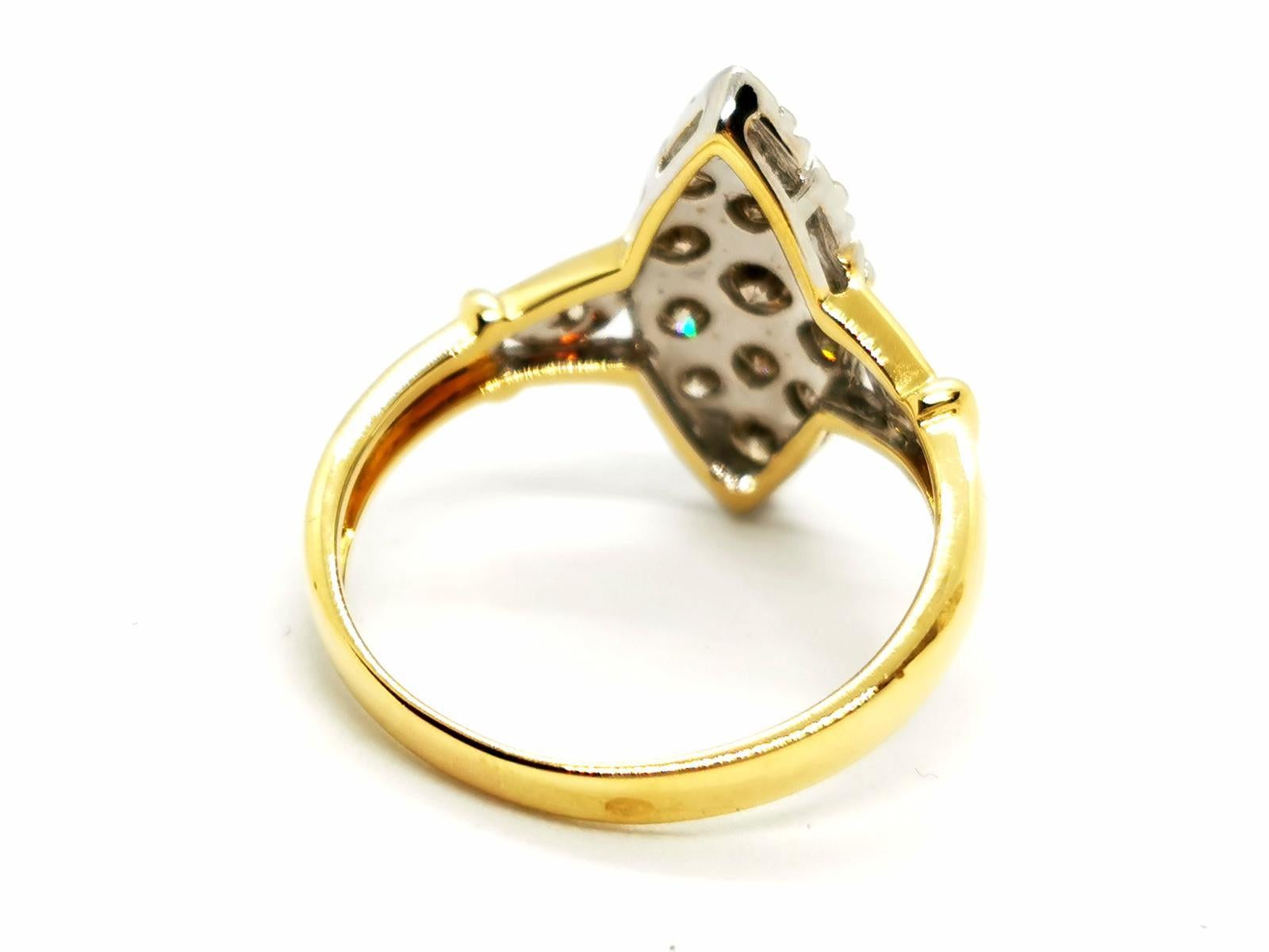 Women's Ring Yellow Gold Diamond