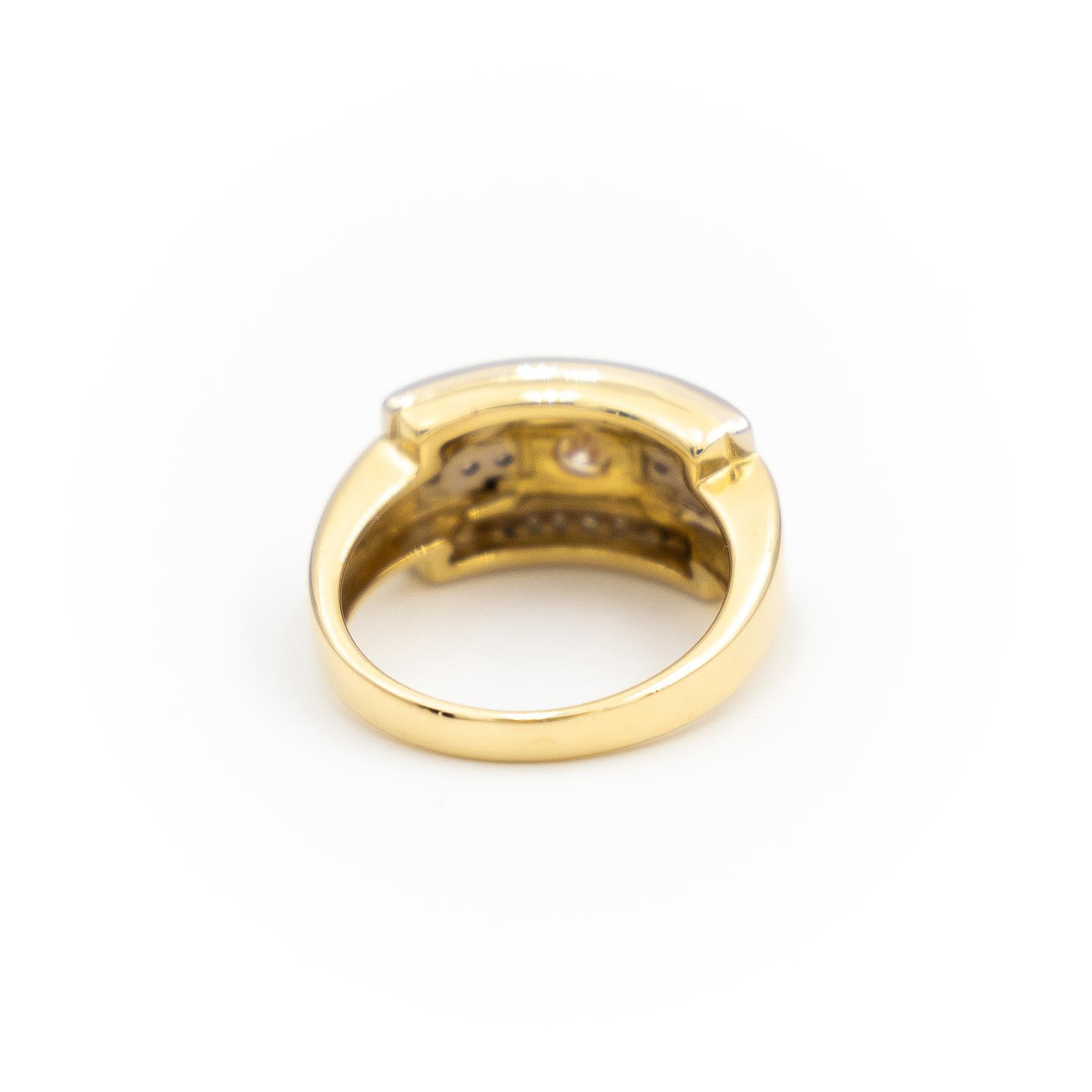 Women's Ring Yellow GoldDiamond For Sale