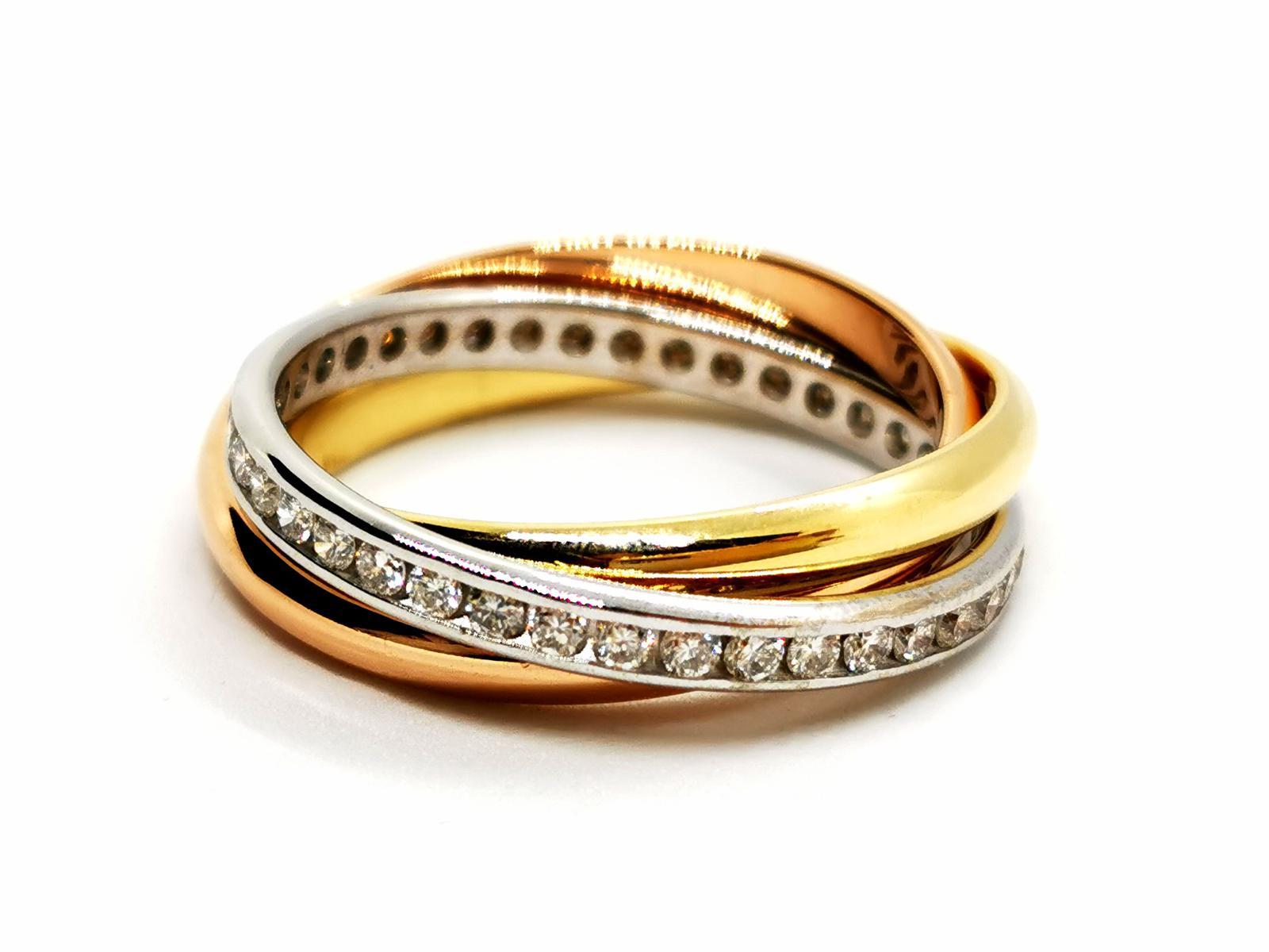 Ring Yellow Gold Diamond 1