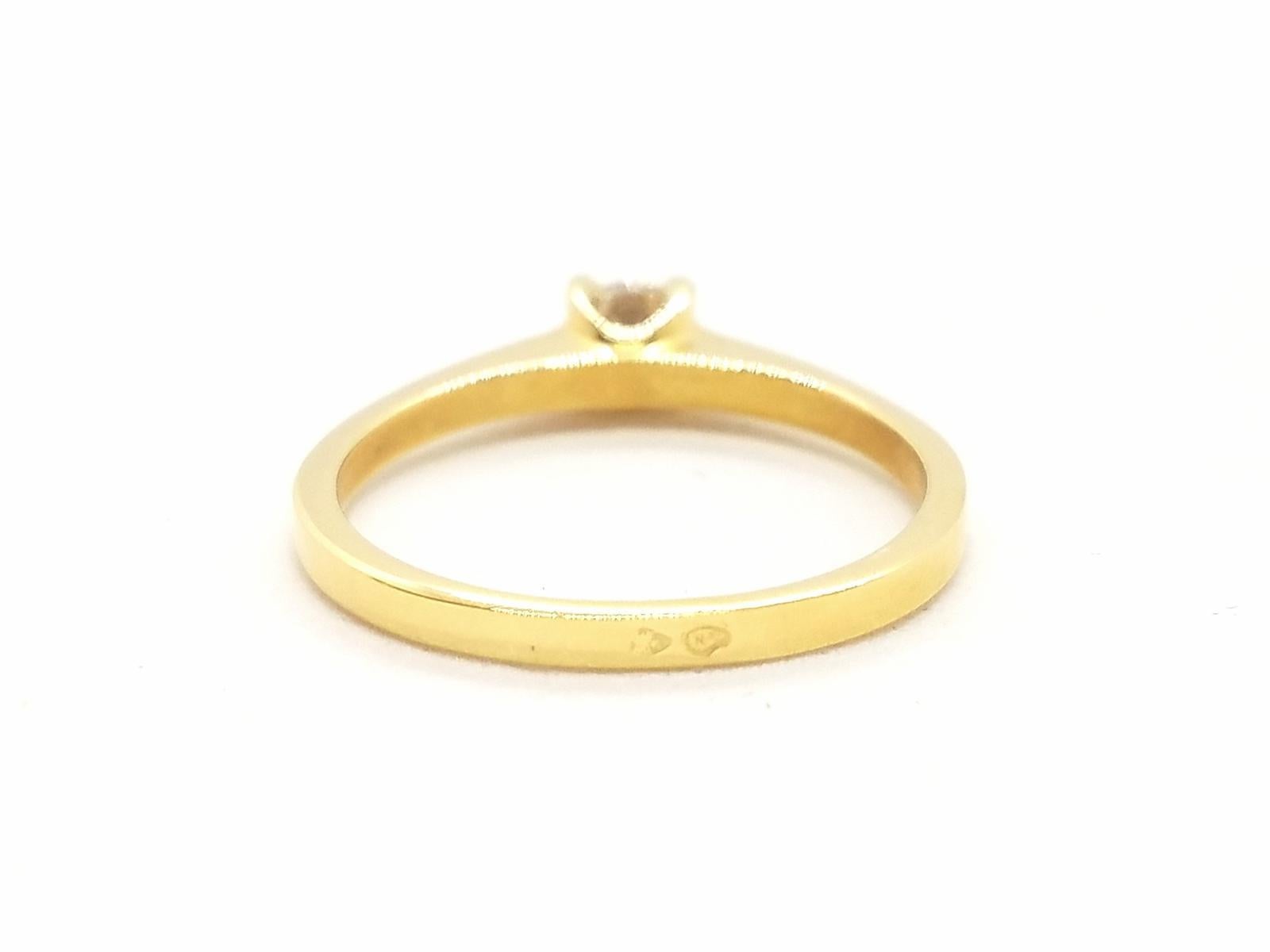 Ring Yellow GoldDiamond For Sale 3