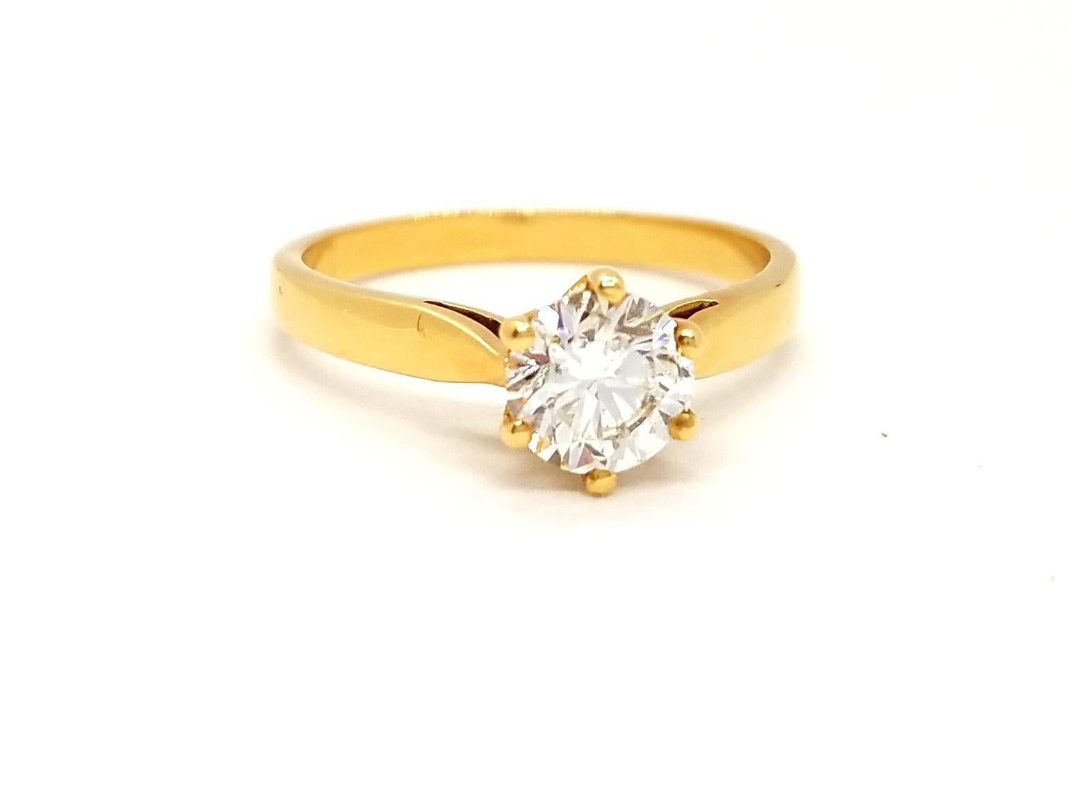 Ring Yellow GoldDiamond For Sale 3