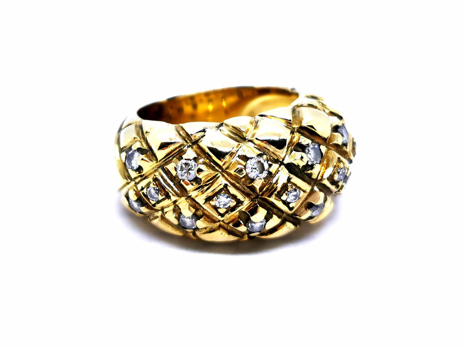 Ring Yellow GoldDiamond For Sale 3