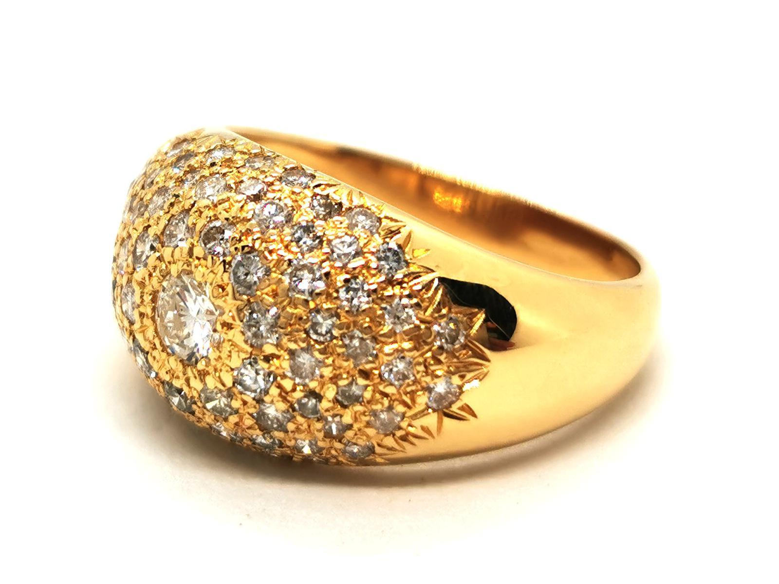 Ring Yellow GoldDiamond For Sale 2