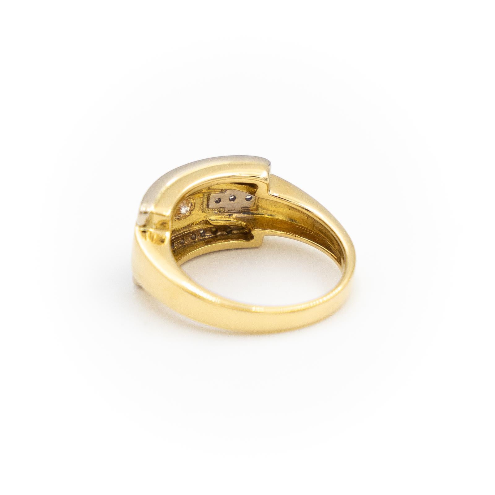Ring Yellow GoldDiamond For Sale 2