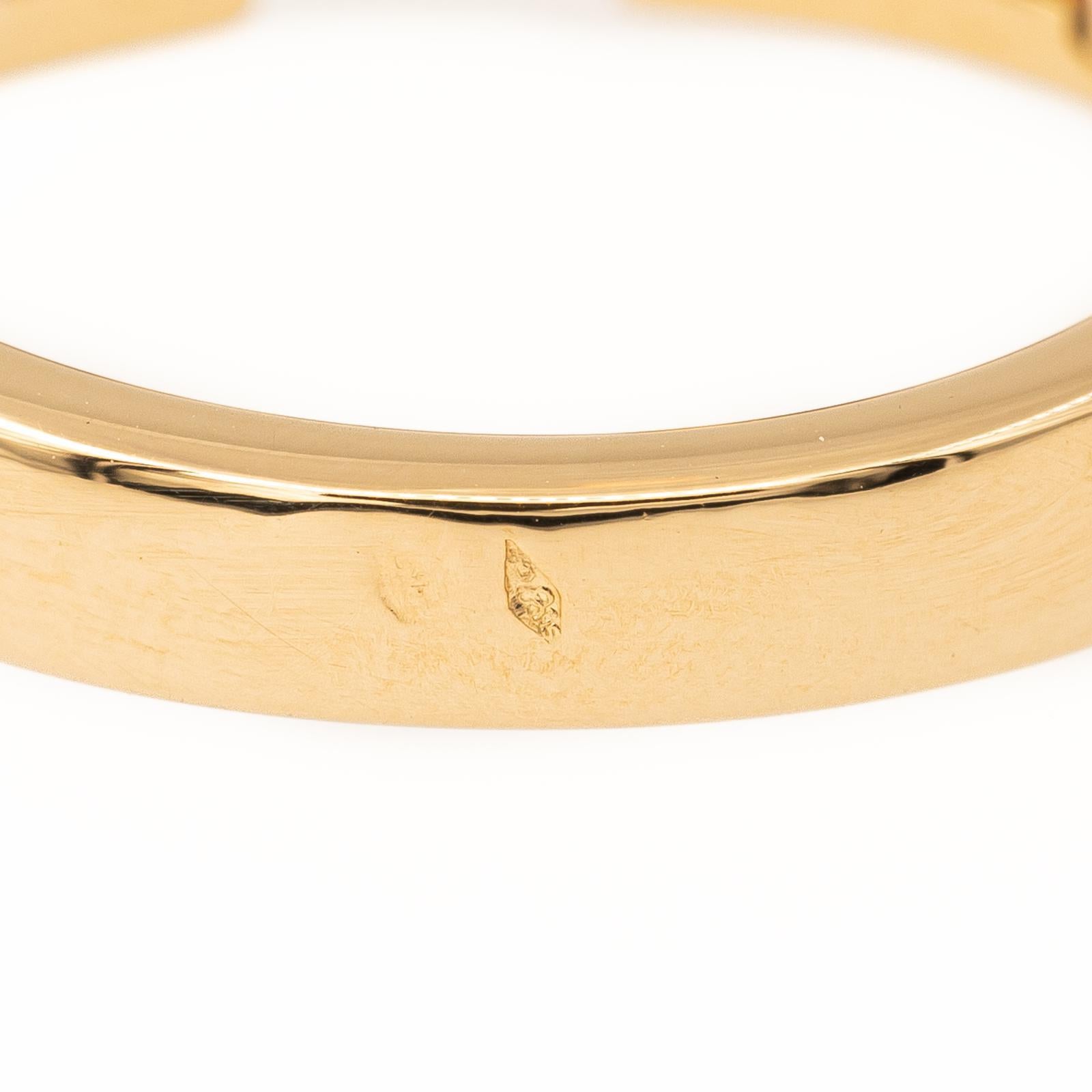 Gelbgold-Ring mit Diamanten 2