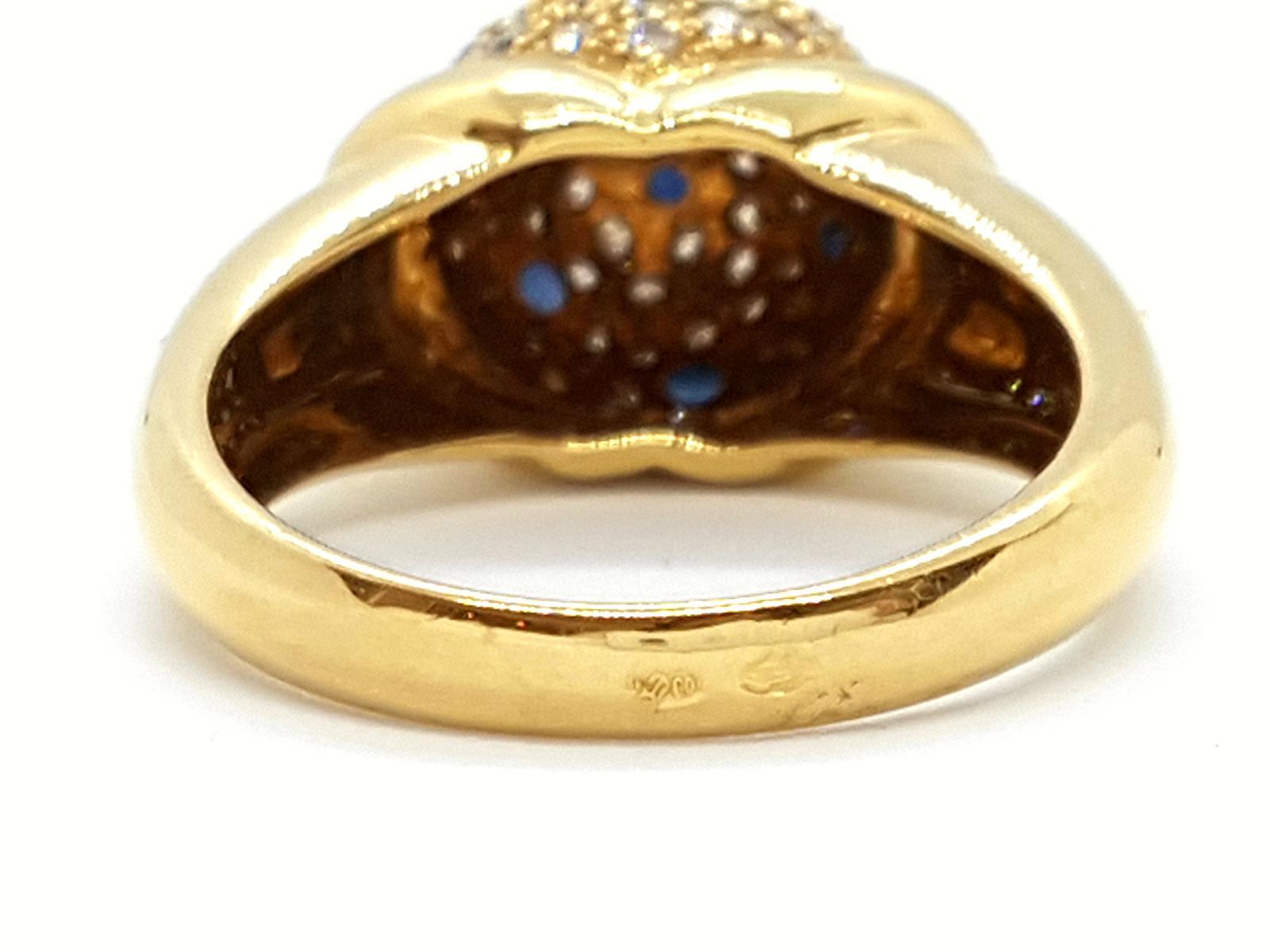 Ring Yellow Gold Diamond For Sale 4