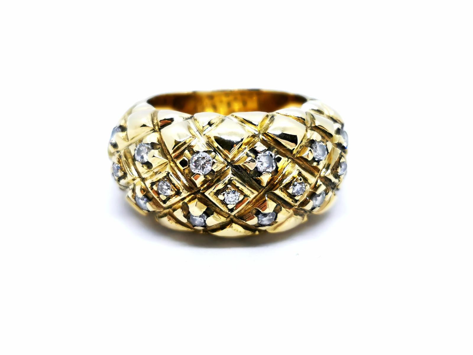 Ring Yellow GoldDiamond For Sale 4