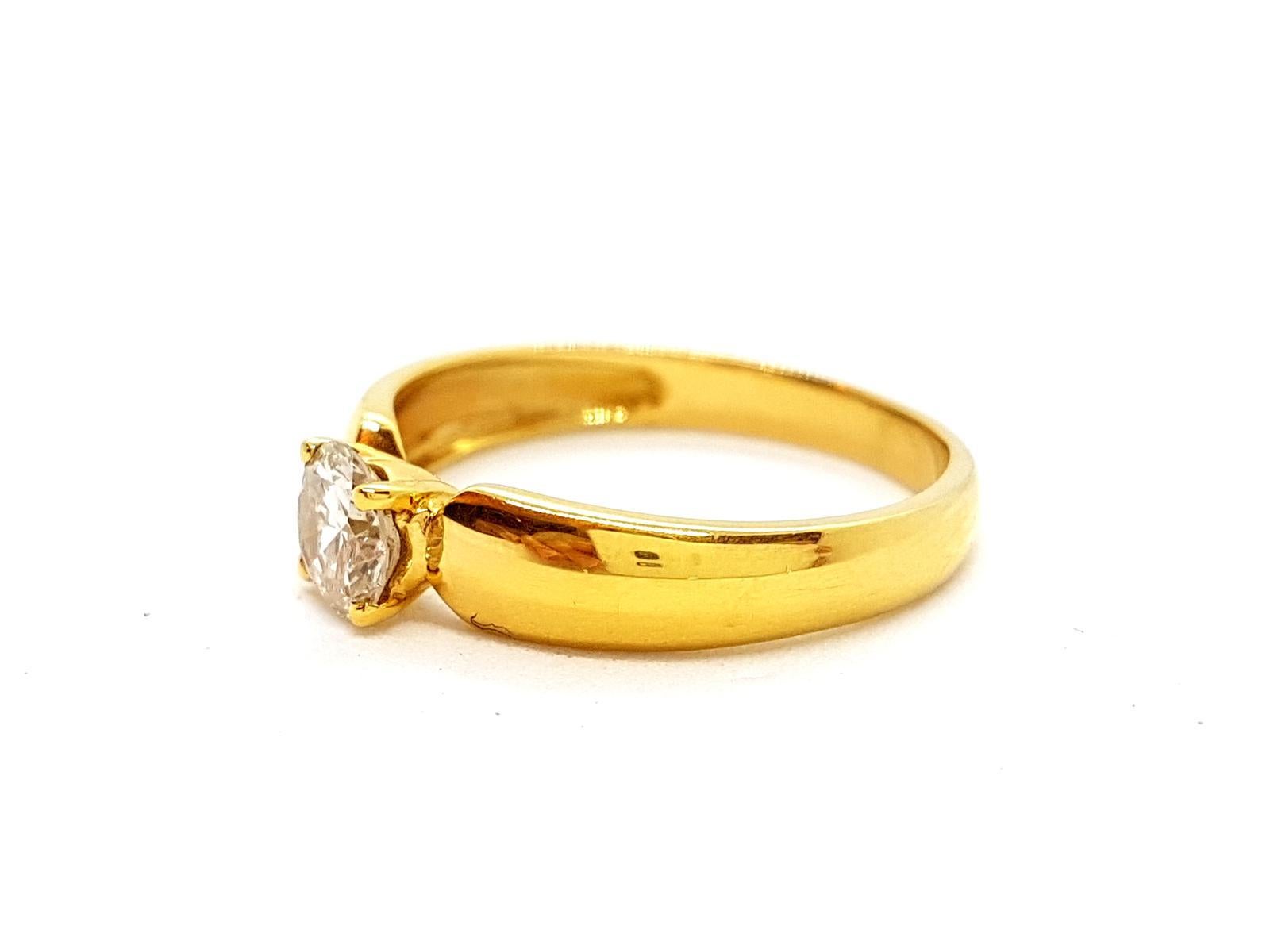 Ring Yellow GoldDiamond For Sale 5