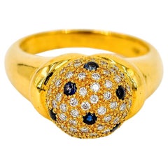 Ring Yellow Gold Diamond