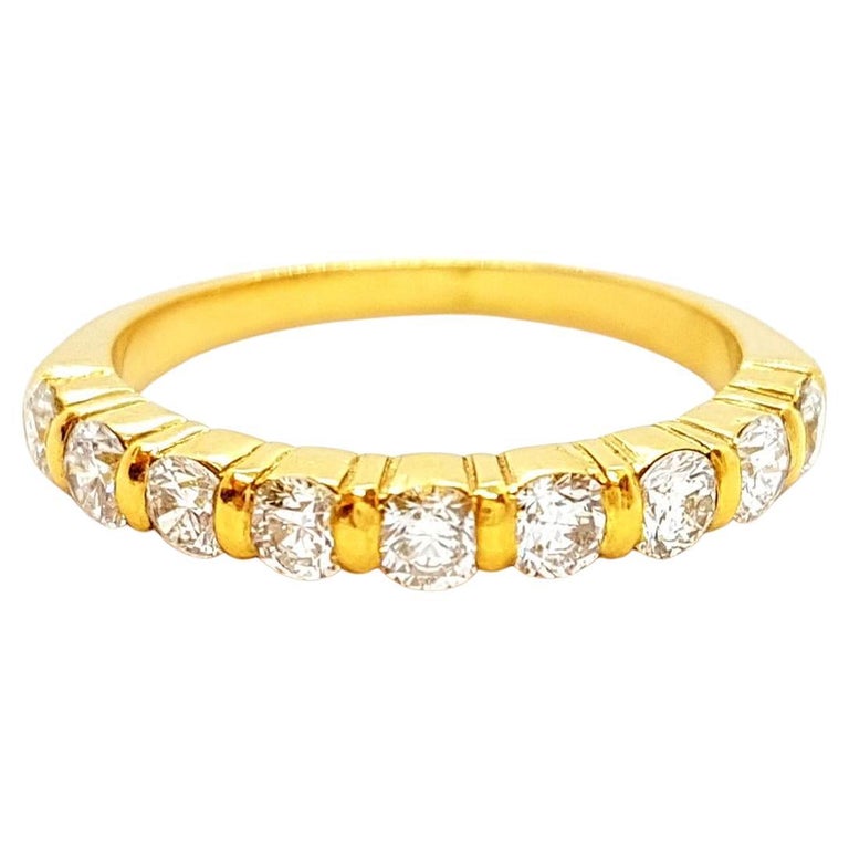 Ring Yellow Gold Diamond For Sale at 1stDibs
