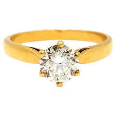 Anello Oro GialloDiamante