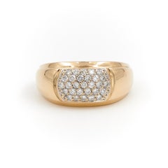 Anello Oro Giallo Diamante