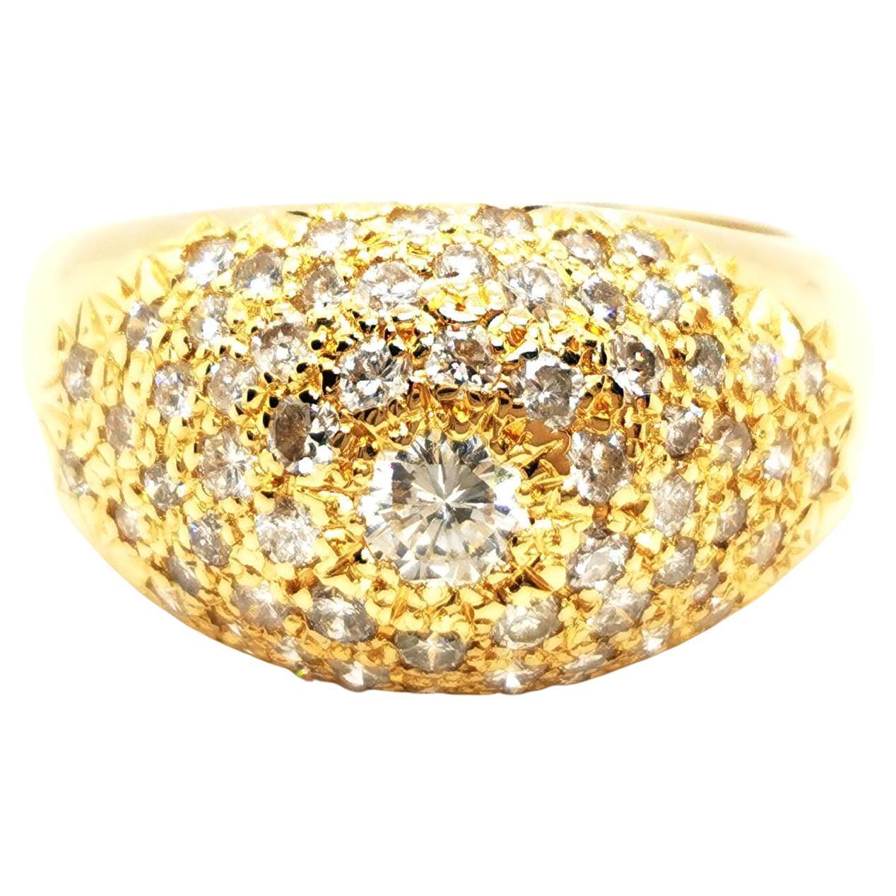 Ring Yellow GoldDiamond For Sale