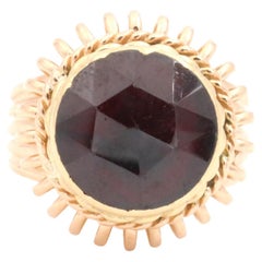 Ring Yellow GoldGarnet