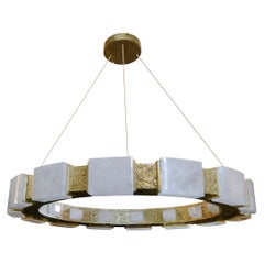 Lustre en cristal de roche Ring40 par Phoenix