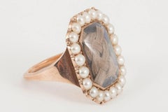 English Memorial Ring circa 1810